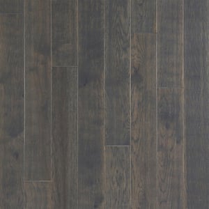 Take Home Sample-Smoke Signal Hickory 1/2 in. T x 7.5 in. W x 7 in. L Engineered Hardwood Flooring