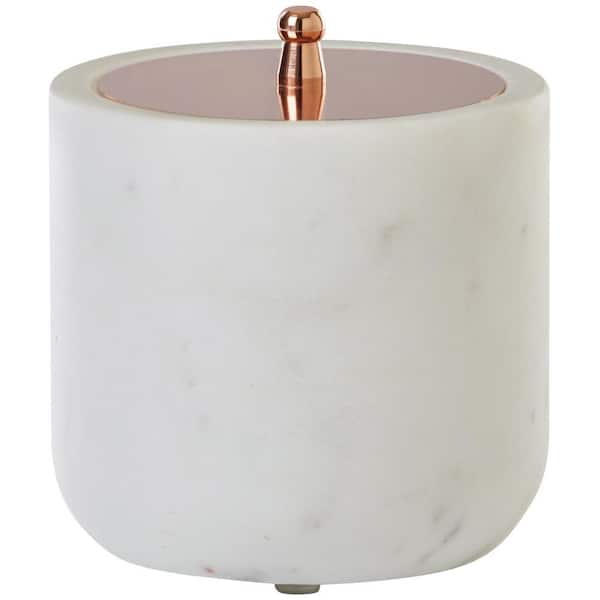 Home Decorators Collection Larissa Cotton Jar in White