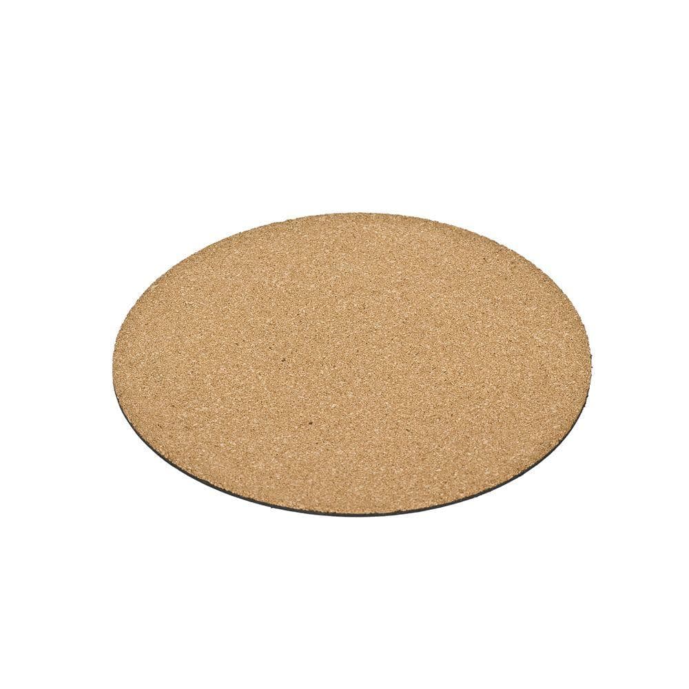 KEILEOHO Set of 16 Cork Plant Mat, 4 Inches, 6 Inches, 8 Inches, 10 Inches  Round Cork Plant Coasters, Plastic Cork Pad Absorbent Plant Mat Saucer for