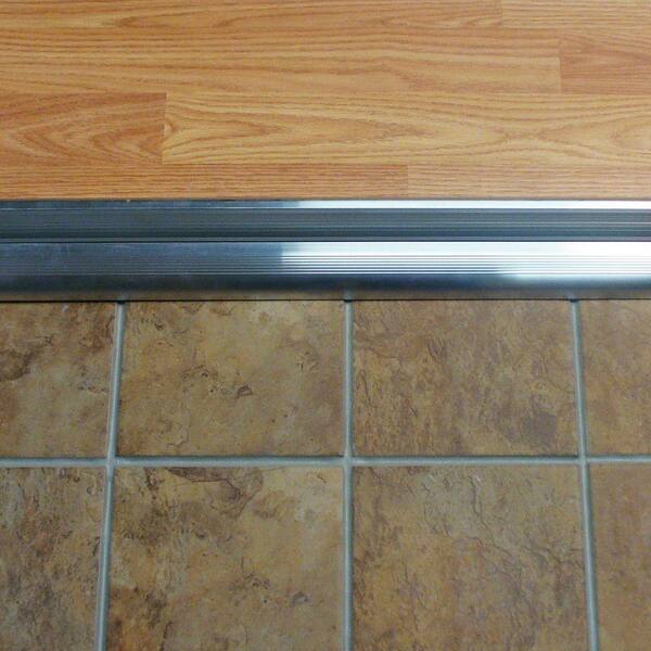 M-D Building Products 3-3/8 in. x 77 in. Aluminum Threshold with