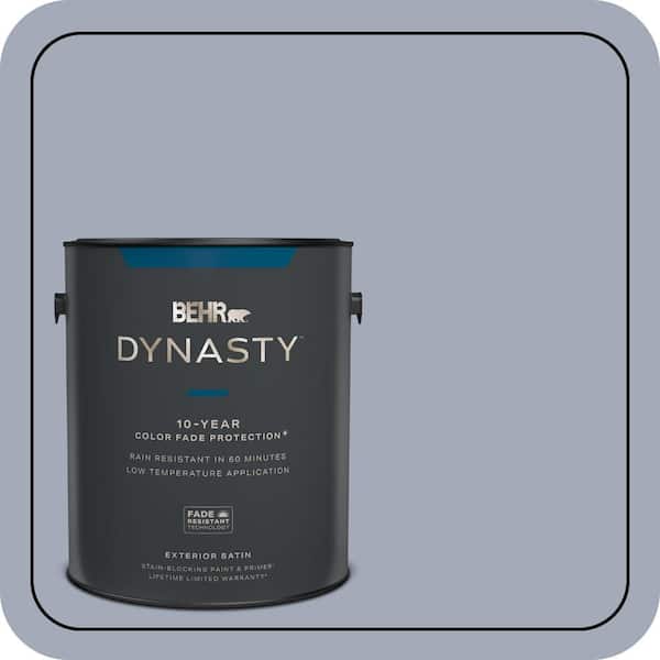 BEHR DYNASTY 1 gal. #610F-5 Ridge View Satin Enamel Exterior Stain-Blocking Paint & Primer