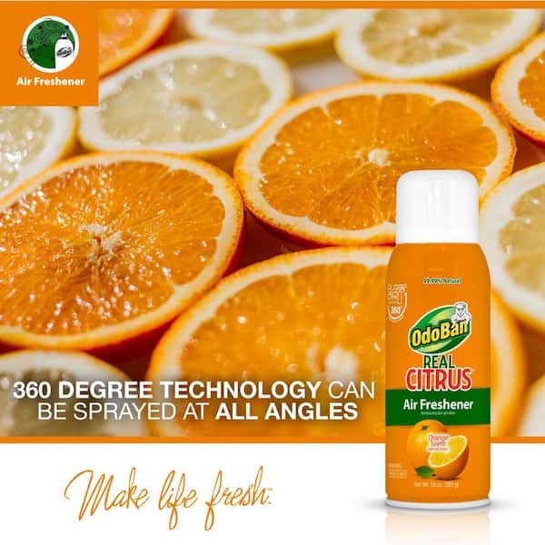 Anti-Static Laundry Scenting Spray with Essential Oils (Lavender, Lemon, Orange) (Orange)