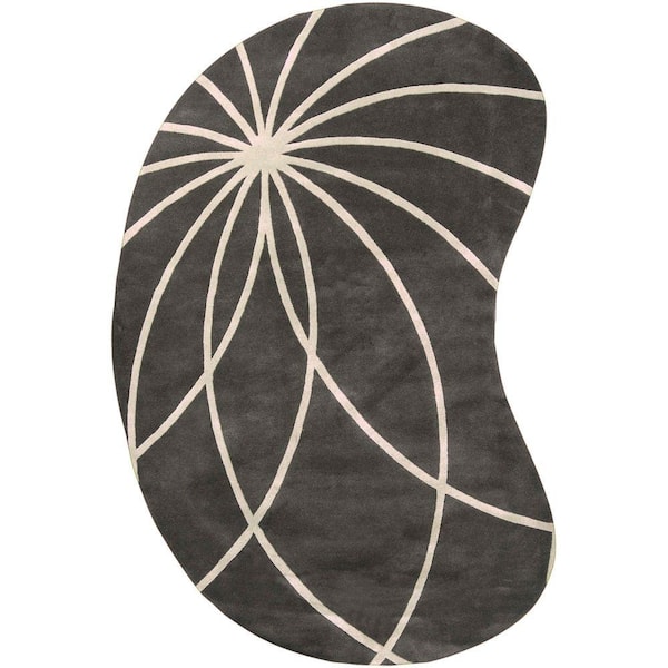Artistic Weavers Jawa Iron Ore 6 ft. x 9 ft. Kidney Area Rug