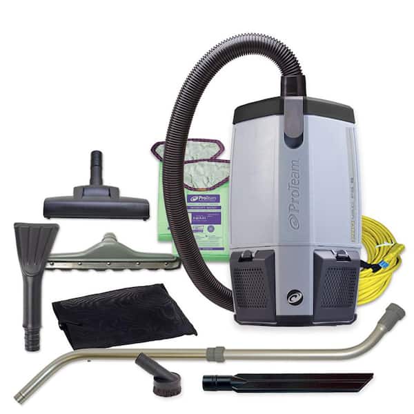 ProTeam ProVac FS 6 6 Qt. Backpack Vac with Residential Cleaning Service Kit