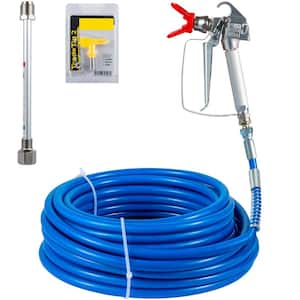 Airless Paint Spray Hose Kit 50ft 1/4in. Swivel Joint 3600psi with 517 Tip