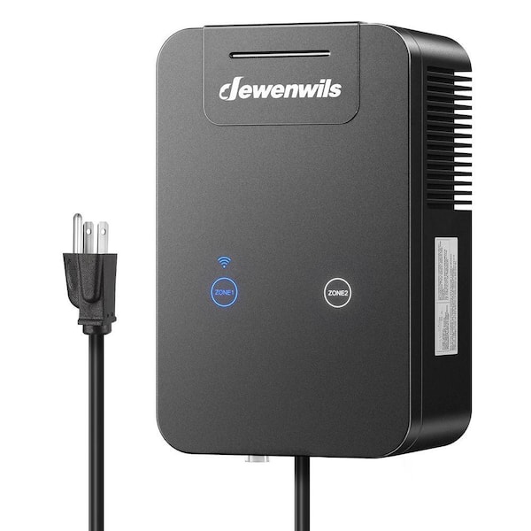 300 Watts WiFi Plastic Low Voltage Landscape Lighting Transformer, with 2-Zones for Patio, Pathway, Garden Lights