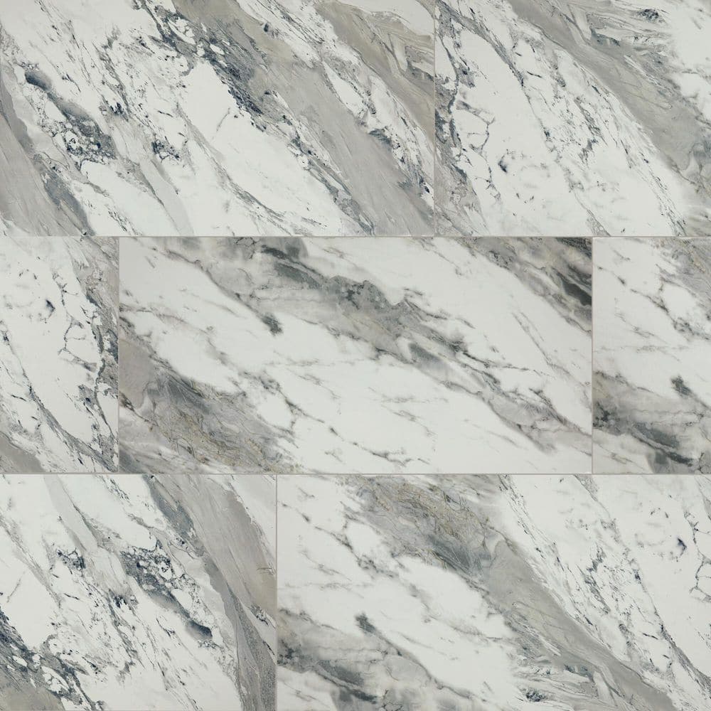 Ashen Pass Ember 24 in. x 48 in. Polished Porcelain Floor and Wall Tile (15.5 sq. ft. /case) price history on PriceWatchPro