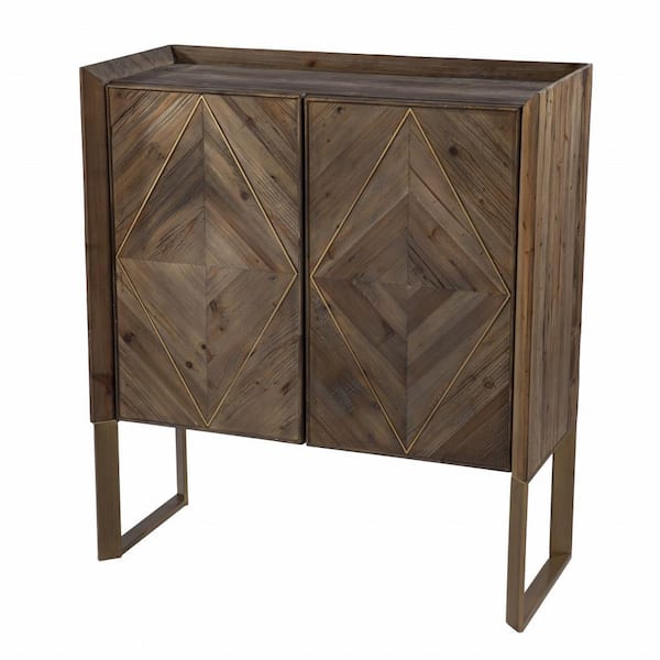 HomeRoots Charlie Brown Wood 36 in. Sideboard
