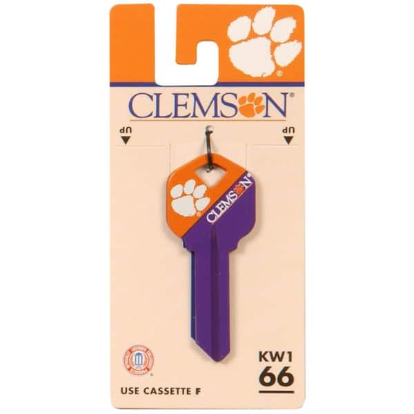 Hillman #66 NCAA Clemson Tigers Key Blank