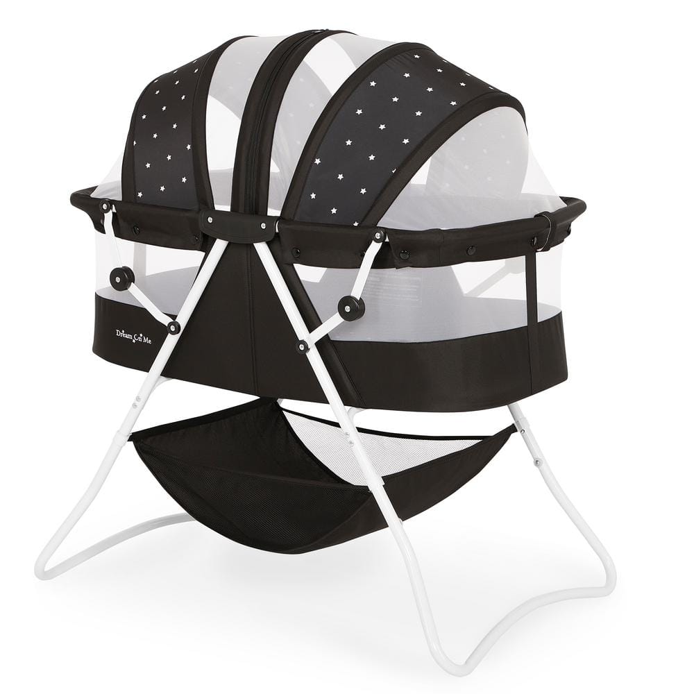 Reviews for Dream On Me Black And White Karley Bassinet Pg 1 The Home Depot