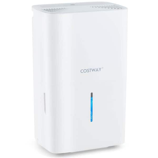 150 pt. 7000 sq. ft. Energy Star Dehumidifier in White with Pump with 24H Timer LED Display Large Water Tank