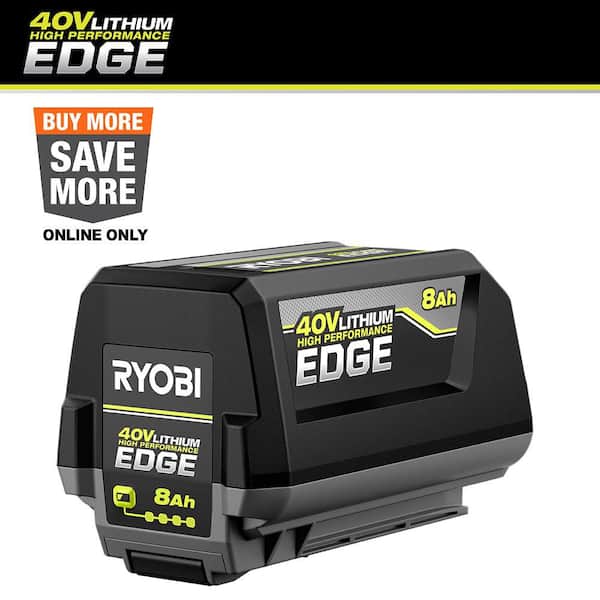 40V 8.0 Ah Lithium-Ion High Performance EDGE Battery