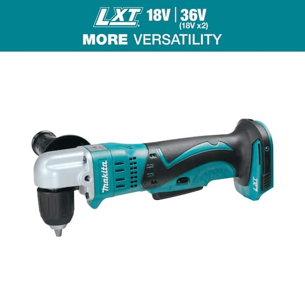 Makita 18V LXT Lithium Ion 3 8 in. Cordless Angle Drill Tool Only XAD02Z The Home Depot