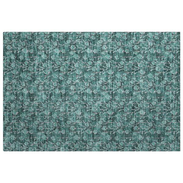 Dream Shag Premium Machine Washable Abstract ADS692 Gray 3 ft. x 4 ft. Area Rug