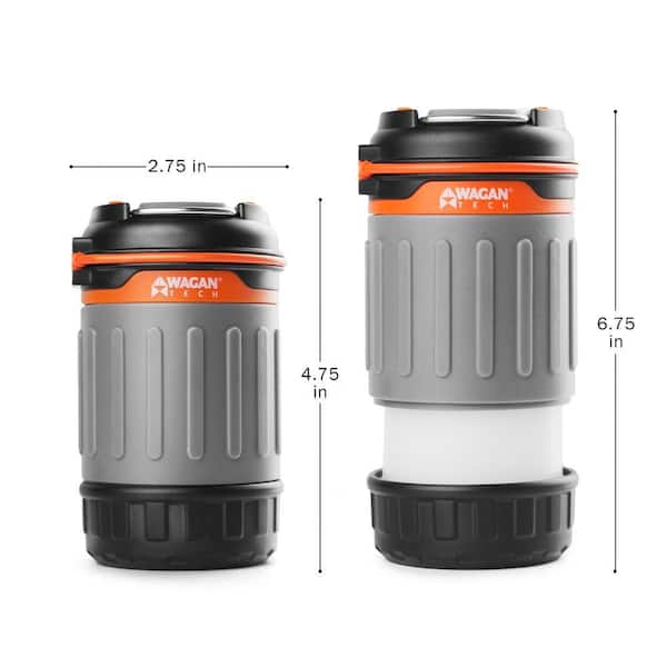 Wagan Tech 240 Lumens Brite-Nite Pop-Up Dome LED Lantern Spotlight