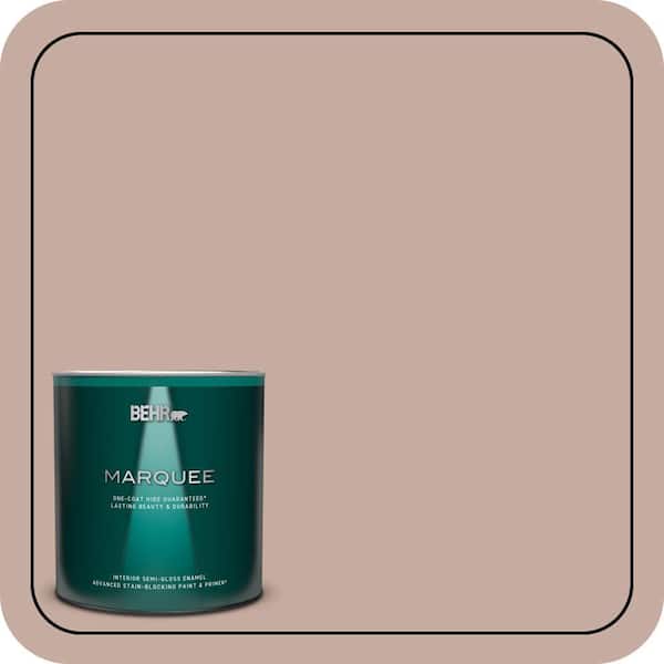 BEHR MARQUEE 1 qt. #PMD-94 Floral Arrangement Semi-Gloss Enamel Interior Paint & Primer