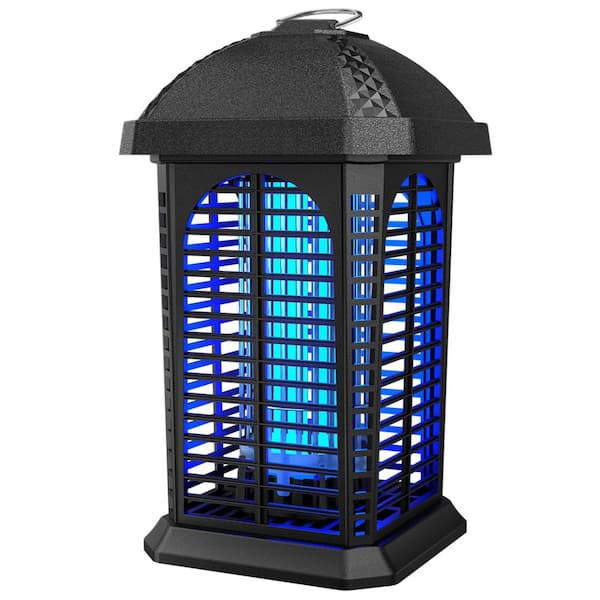 Electric Mosquito Zapper Outdoor Repellent, Bug Zapper, Mosquito Killer Indoor 3 Prong Plug, 90-130V, ABS Plastic Outer