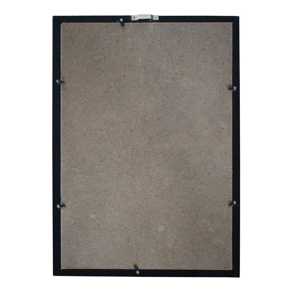 Black Framed Air Hockey Game Rules Wall Art