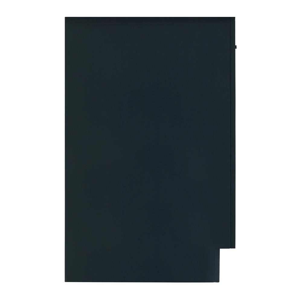 Midnight Blue Hardwood Freestanding Double Bathroom Vanity