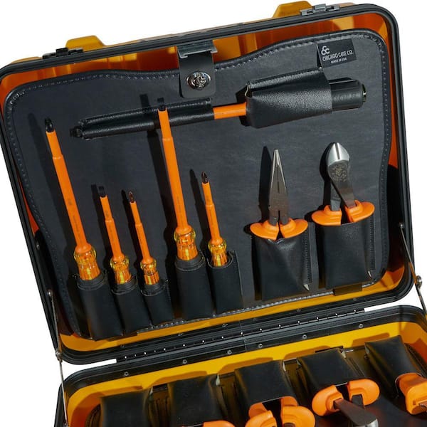 Klein Tools 1000V Insulated Utility Tool Set in Hard Case, 13