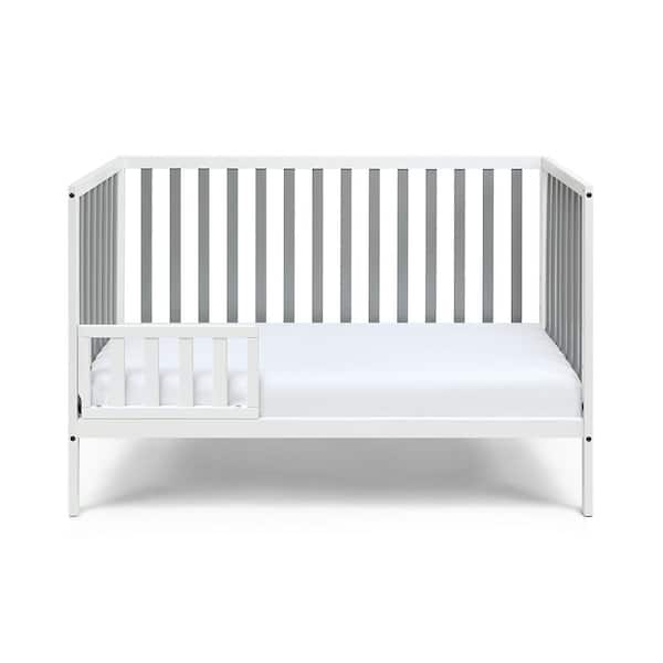 wetiny White Solid Wood Crib