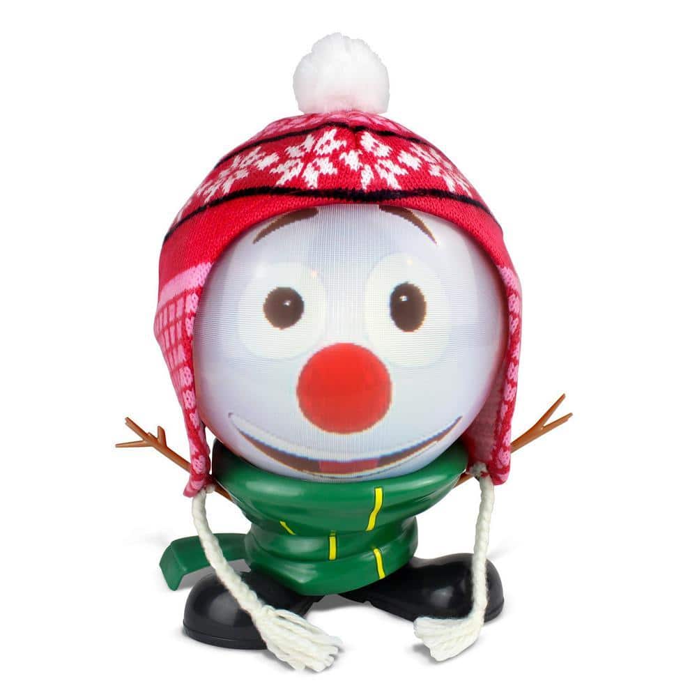 10.5 in. H Mr. Chill Talking Animated Snowman with Built-in Projector and Speaker Plugin Play price history on PriceWatchPro