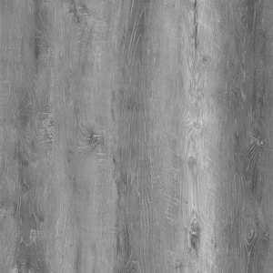 MaxCore Andesite 28 MIL x 7,3 in, W x 48 in, L Click Lock Waterproof Luxury Vinyl Plank Flooring (24,5 sq, ft, /case)