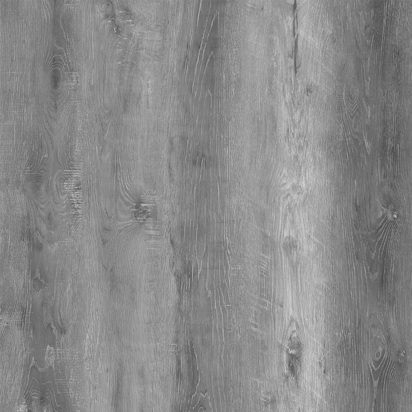 Lucida Surfaces MaxCore Andesite 28 MIL x 7,3 in, W x 48 in, L Click Lock Waterproof Luxury Vinyl Plank Flooring (24,5 sq, ft, /case)