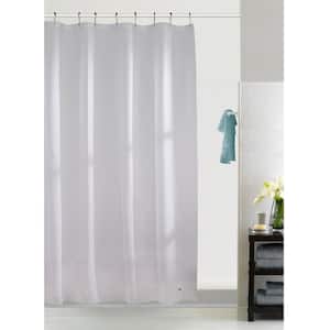 Juliette LaBlanc PEVA 72 in. x 72 in. Clear Shower Curtain Liner YML008351  - The Home Depot