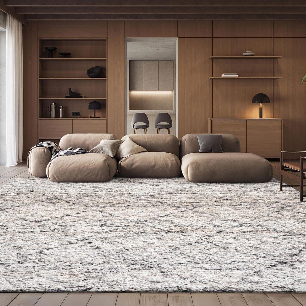 Fontana 11 ft. x 15 ft. Gray/Ivory Geometric Area Rug price history on PriceWatchPro