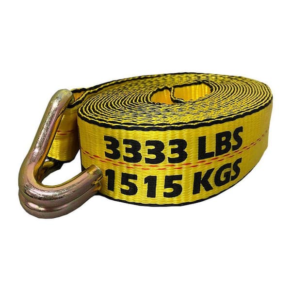 EVEREST 2 in. x 30 ft. Ratchet Tiedown Strap with DJ-Hook S1023