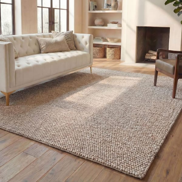 Natura Brown 8 ft. x 10 ft. Gradient Area Rug