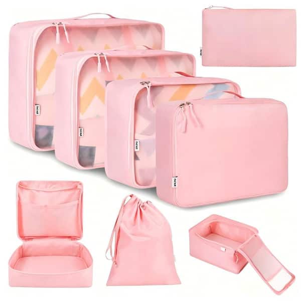 Numhew Lightweight Water Resistant 8 Pack Space Saving Packing Cubes ...