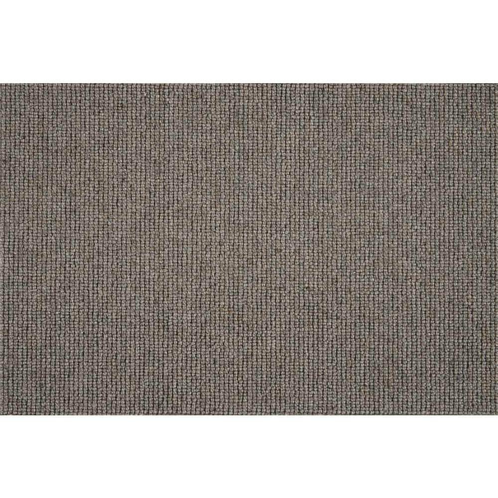 Natural Harmony Cornerstone Granite Brown 13.2 ft. 42 oz. Wool Loop