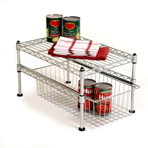 Seville Classics 11-1/2 in. x 17-1/2 in. x 10 in. Single Basket Organizer