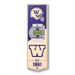 Officially Licensed NFL 6 x 19 3-D Stadium Banner - Los Angeles