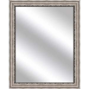 Medium Rectangle Champagne Art Deco Mirror (32.375 in. H x 26.375 in. W)