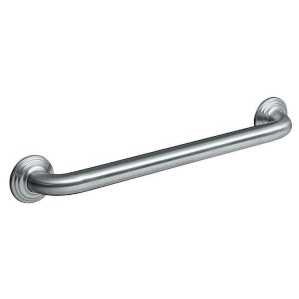 KOHLER Traditional 18 in. Grab Bar in Polished Stainless