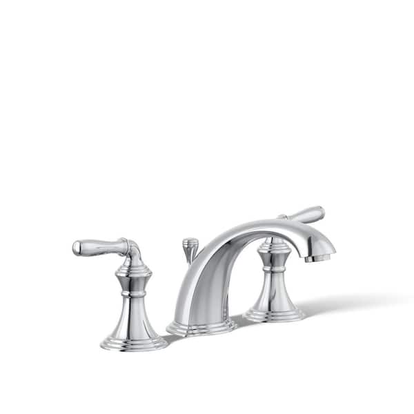 Devonshire 8 in. Widespread 2-Handle Low-Arc Bathroom Faucet in Polished Chrome