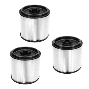 Replacement Filter for RY40WD01 RYOBI 40V 10 Gallon Wet/Dry Vac (3-Pack)