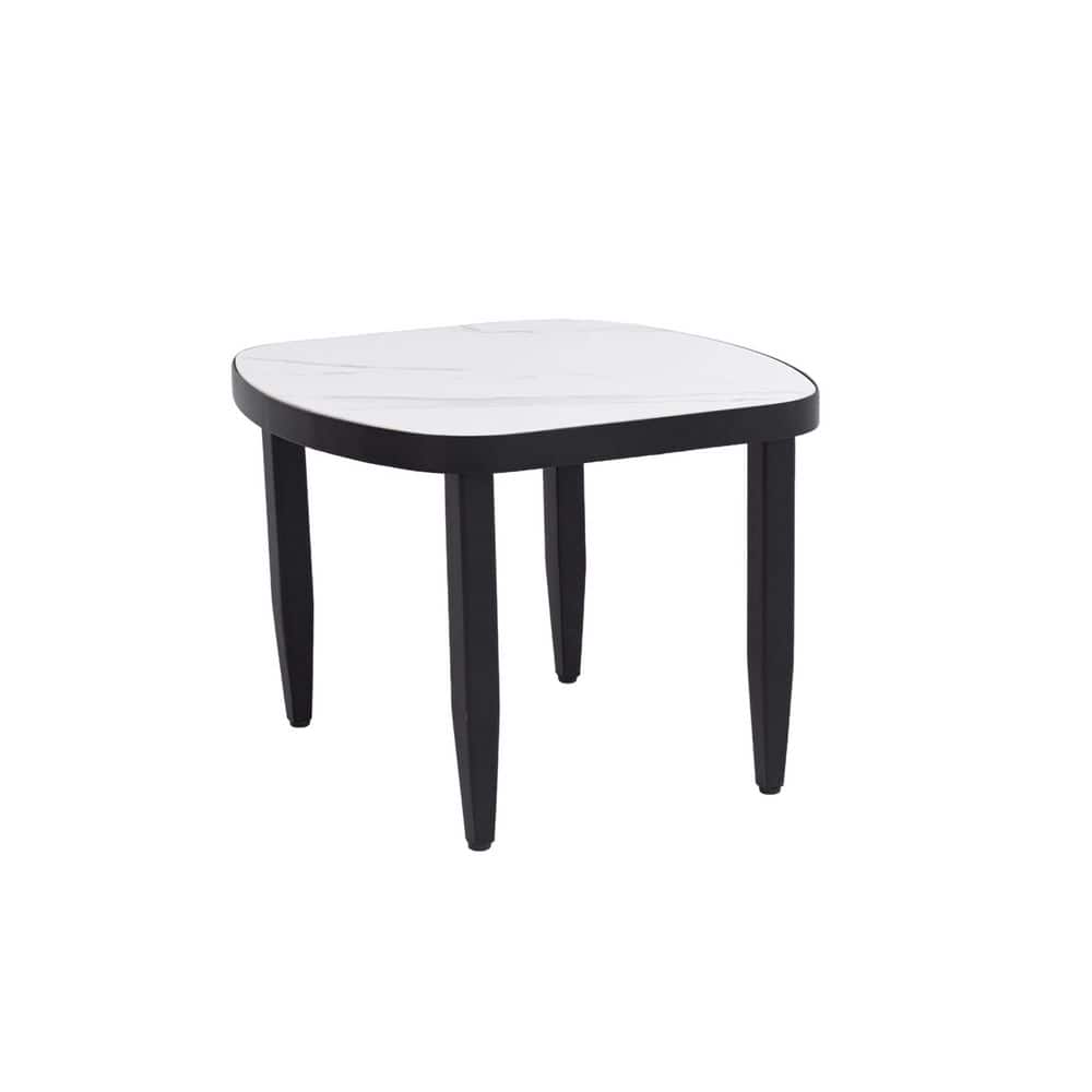 Modern Ember Black Aluminum Outdoor Side Table price history on PriceWatchPro
