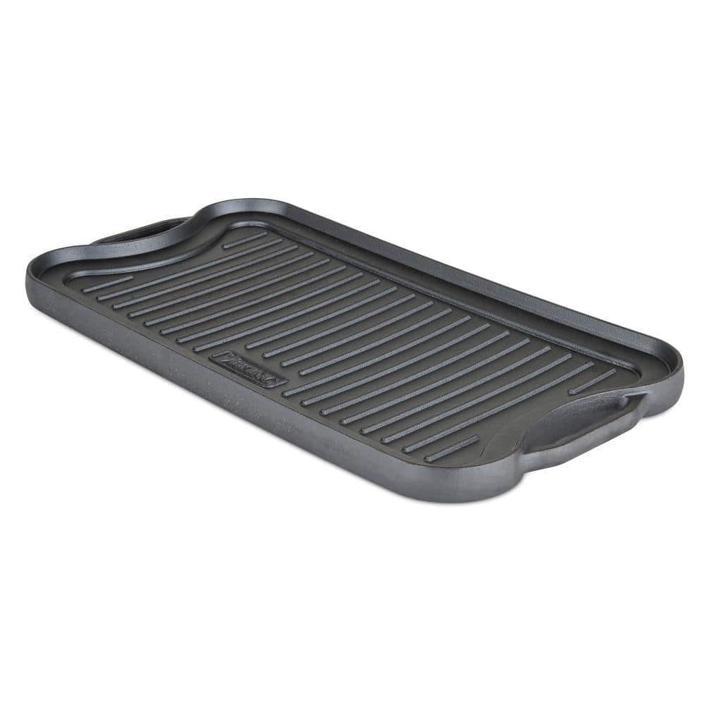 Viking 20-Inch Black Cast Iron Reversible Grill Griddle