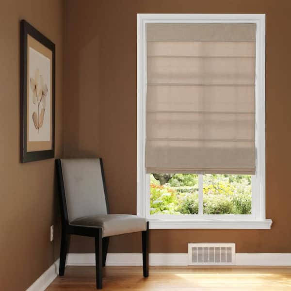 Home Decorators Collection Cordless Light Filtering Fabric Roman
