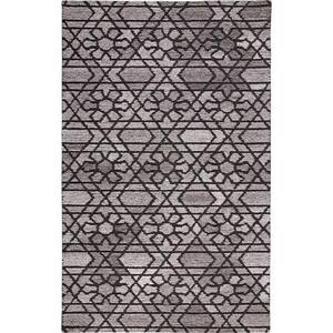 Taupe Black and Gray 2 ft. x 3 ft. Paisley Area Rug