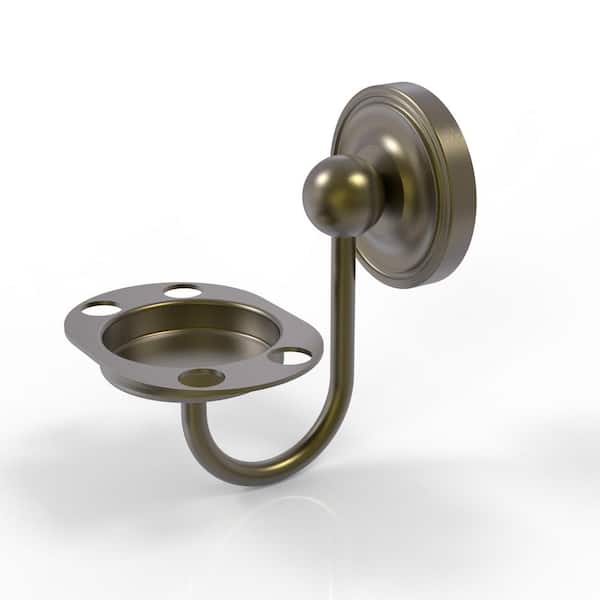 Allied Brass Prestige Regal Collection Wall Mounted Tumbler Holder/Toothbrush Holder Holder in Antique Brass