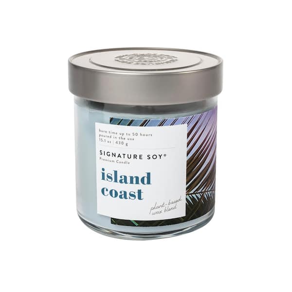 Signature Soy 15.2 oz. Island Coast Scented Candle