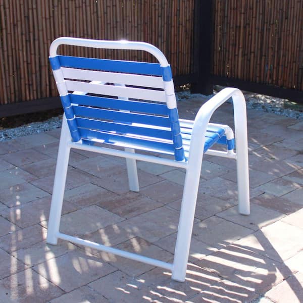 Marco Island White Commercial Grade, Plastic Straps For Outdoor Furniture