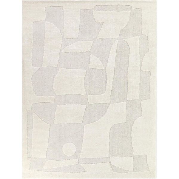 Isidore Cream 7 ft. 10 in. x 10 ft. Abstract Area Rug