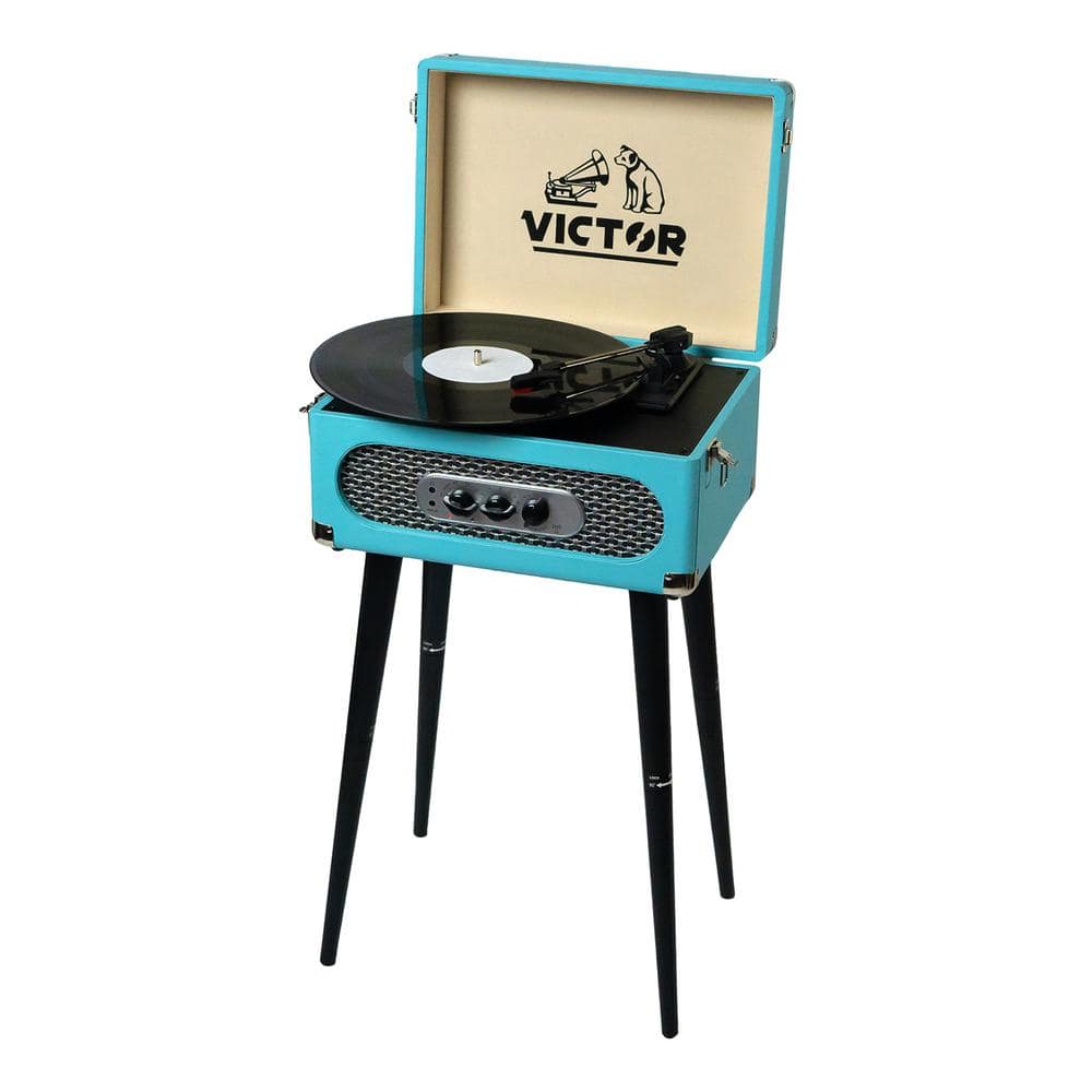 Victor Andover Music Center Bluetooth Record Player