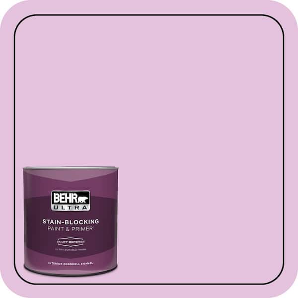 BEHR ULTRA 1 qt. #P110-2 Girl Talk Extra Durable Eggshell Enamel Interior Paint & Primer